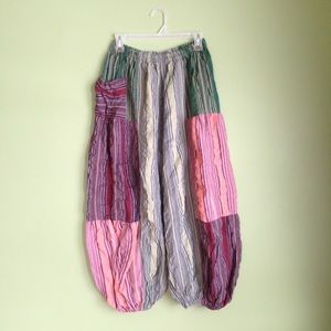 Patchwork festival pant
